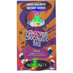 Papa smurf's horchata