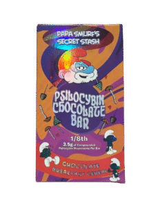 papa smurf’s secret stash chocolate breakfest cereal 3.5g
